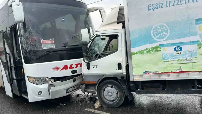 Başakşehir'de zincirleme kaza: 1 yaralı