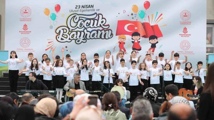 Başakşehirli çocukların çifte bayram sevinci