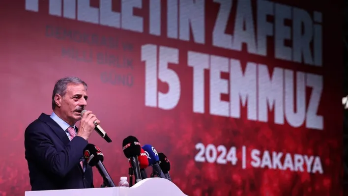Başkan Alemdar'dan Sakarya'ya 15 Temmuz çağrısı