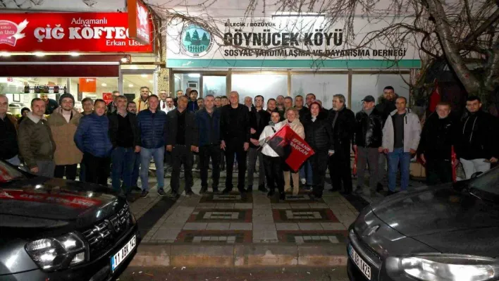 Başkan Bakkalcıoğlu Göynücekliler Derneği'ni ziyaret etti