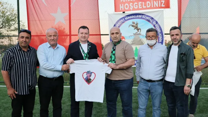 Başkan Balcıoğlu, 19 Mayıs Şehit Hakkı Koç Futbol Turnuvası'nda