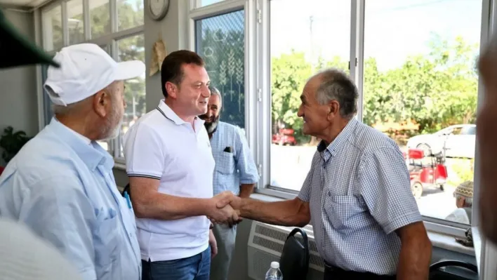 Başkan Balcıoğlu, Büyükkılıçlı Mahallesi'nde vatandaşlarla buluştu