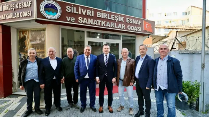 Başkan Balcıoğlu'ndan Esnaf Odası'na Ziyaret