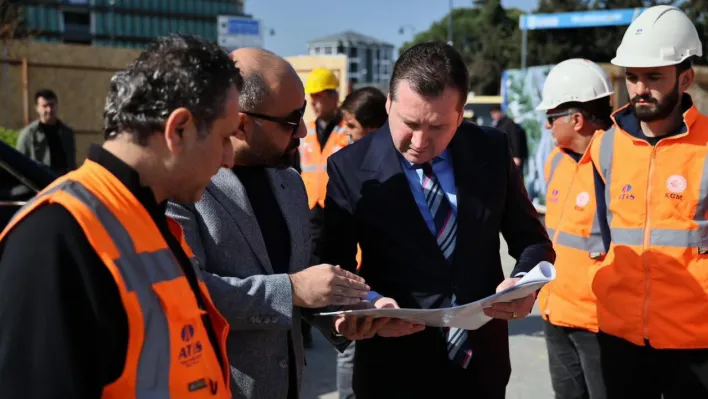 Başkan Balcıoğlu, Otogar Kavşağı Projesini Yerinde İnceledi