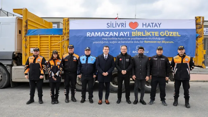 Başkan Balcıoğlu, Ramazan'da Hatay'daki Depremzedeleri Unutmadı!