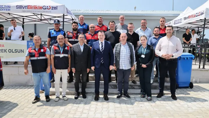 Başkan Balcıoğlu, Silivri Belediyesi Kurban Satış ve Kesim Alanında Vatandaşlarla Bayramlaştı