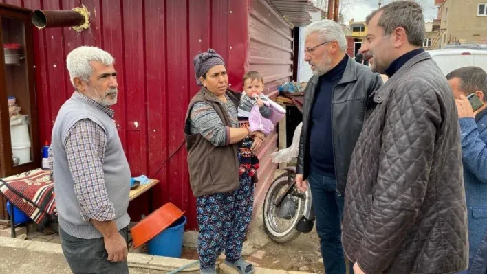 Başkan Işık 'Kalbimiz Hatay'da, Adıyaman'da, Kahramanmaraşt'ta'