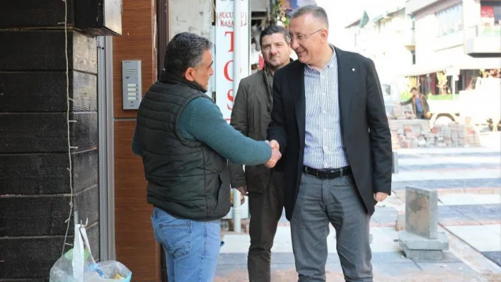 Başkan Işıksu: 'Şehrin kalbi için gayretle çalışmaya devam ediyoruz'