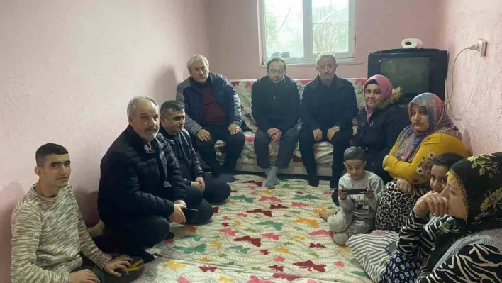 Başkan Şahin, afetzede ailelerle bir araya geldi