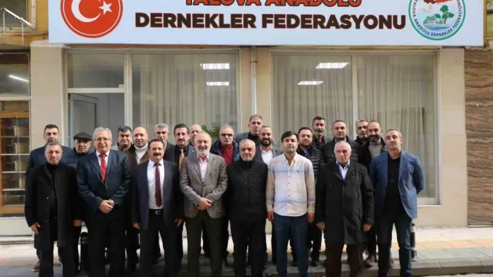 Başkan Silpagar'dan Anadolu Dernekler Federasyonu'na destek