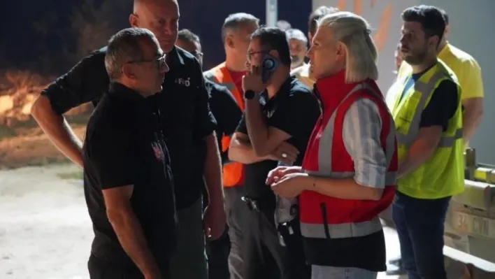 Başkan Subaşı'dan yangın bölgesine moral ziyareti
