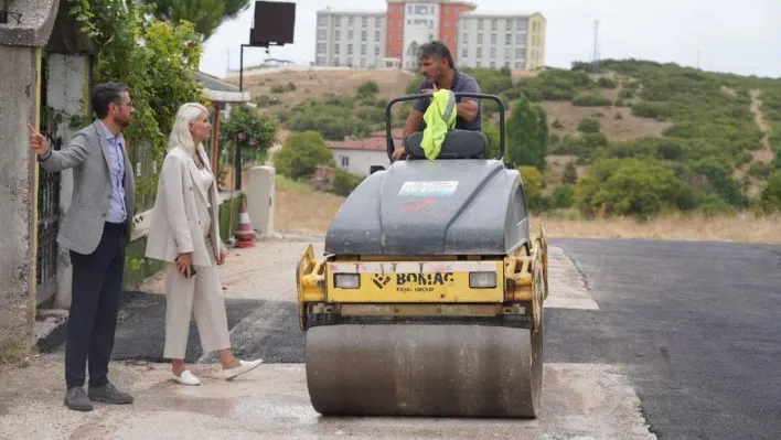 Başkan V. Subaşı projeleri takip ediyor, halkla görüşüyor