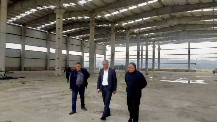 Başkan Yaman: 'Fabrikanın tamamlanmasını heyecanla bekliyoruz'
