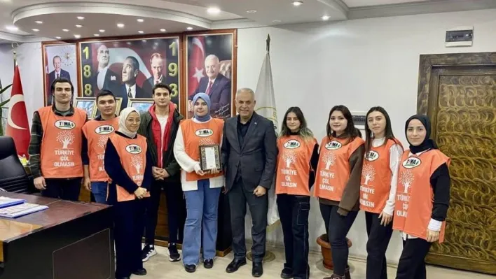 Başkan Yaman üniversite öğrencileriyle bir araya geldi