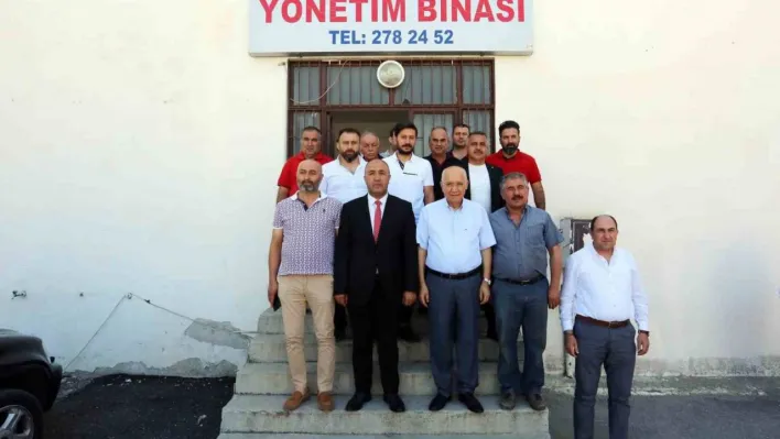 Başkan Yaşar, Yeni Başkent Oto Sanayi Sitesi esnafını ziyaret etti