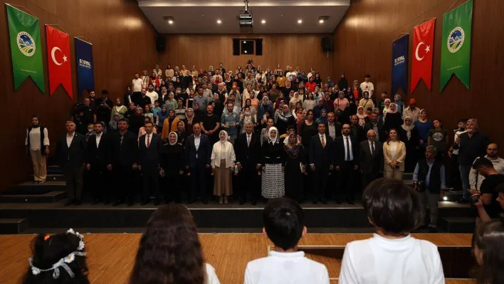 Başkan Yüce: 'Geleceğimizin teminatı çocuklarımızın başarılarından gurur duyuyoruz'