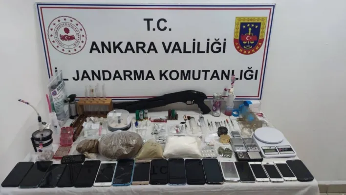 Başkent'te uyuşturucu operasyonu: 28 gözaltı