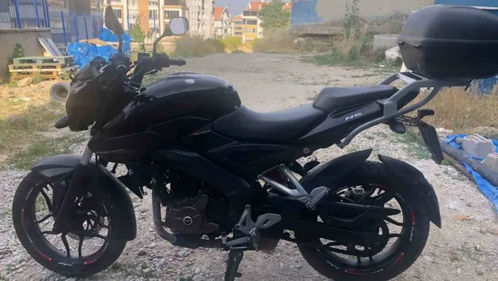 Başkentte motosiklet hırsızlığı güvenlik kamerasında