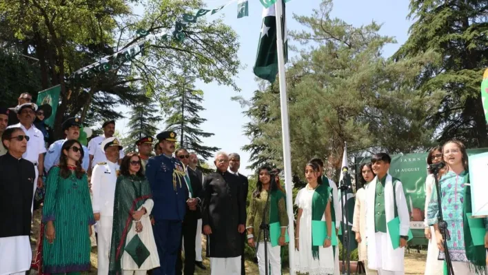 Başkentte Pakistan'ın 76'ncı Bağımsızlık Günü kutlandı
