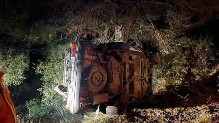 Bayramiç'te ağaca çarpan otomobilin sürücüsü hayatını kaybetti