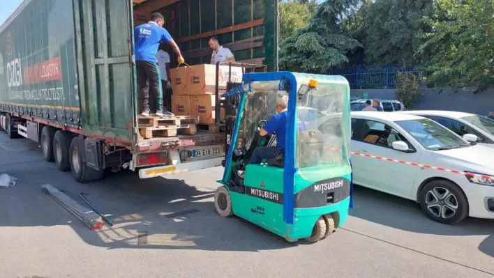 Bayrampaşa Belediyesi'nden Bosna'ya tır dolusu eğitim desteği