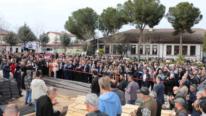 Belediye binasının temel atma töreni gerçekleşti