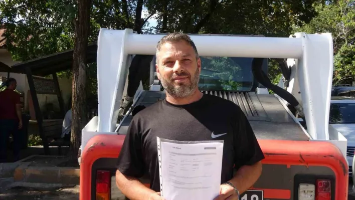 Belediye personeli, hesabına yanlışlıkla yatan parayı iade etti