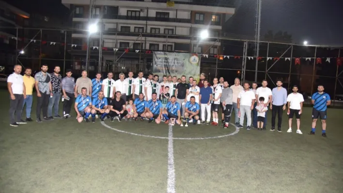 Belediye personelleri futbol turnuvasında ter döktü