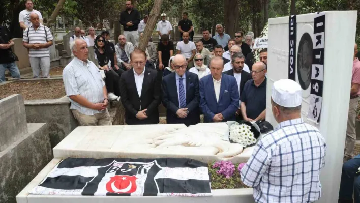 Beşiktaş'ın Onursal Başkanı Süleyman Seba kabri başında anıldı