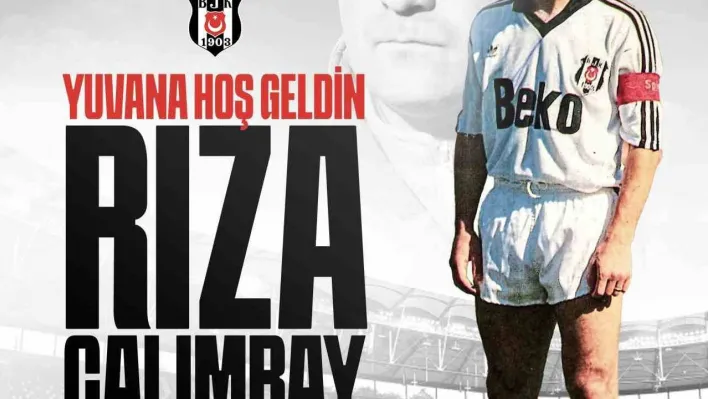 Beşiktaş'ın yeni teknik direktörü Rıza Çalımbay oldu