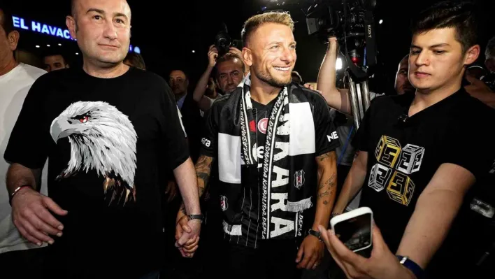 Beşiktaş'ın yeni transferi Immobile İstanbul'da