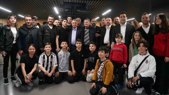 Beşiktaş'ta bayramlaşma töreni yapıldı