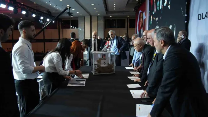 Beşiktaş'ta oy verme işlemi sona erdi