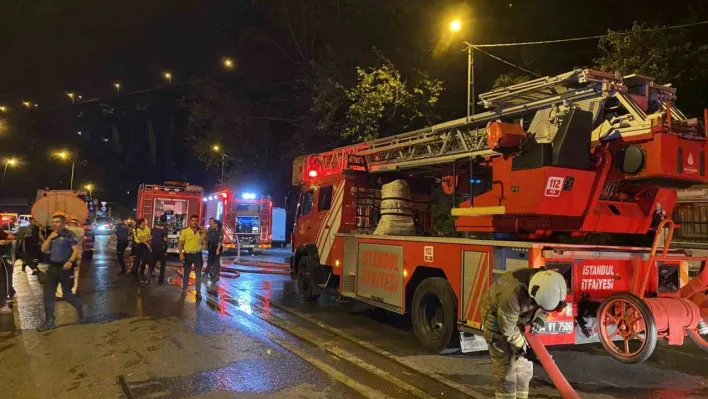 Beykoz'da ağaçlık alanda çıkan yangın söndürüldü