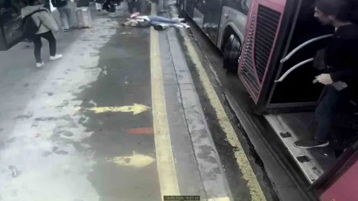 Beylikdüzü'ndeki metrobüs kazasının güvenlik kamerası görüntüsü ortaya çıktı