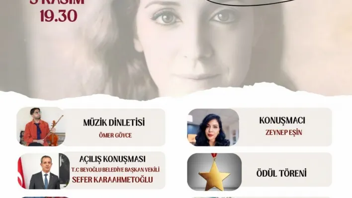 Beyoğlu'nda Tomris Uyar öykü günleri başlıyor