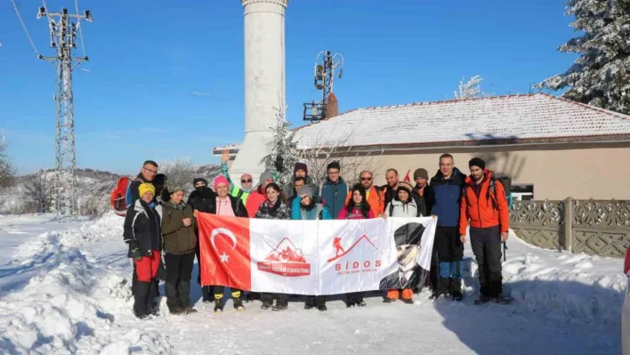 BİDOS'tan şehitler için 12 kilometrelik yürüyüş