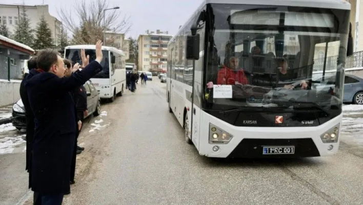 Bilecik AFAD gönüllüleri deprem bölgesine doğru yola çıktı