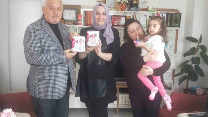 Bilecik Rumeli Türkleri Derneği'nden minik Aydem'e destek