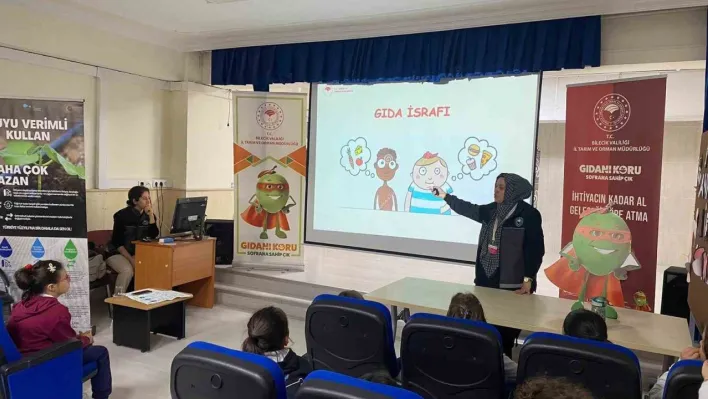 Bilecik'te 385 öğrenciye gıda israfı eğitimi
