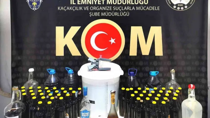 Bilecik'te 79,45 litre etil alkol ele geçirildi