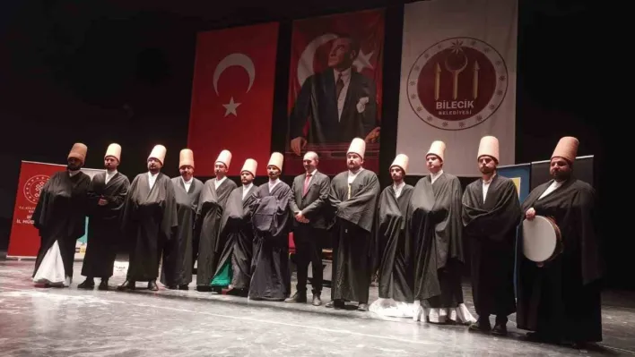 Bilecik'te Hazreti Mevlana 750. Vuslat Yıl Dönümü'nde anıldı