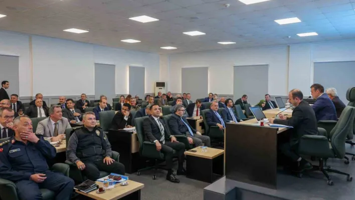 Bilecik'te İl Koordinasyon Kurulu toplantısı yapıldı