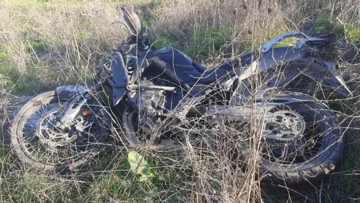 Bilecik'te motosiklet kazası: 1 kişi hayatını kaybetti