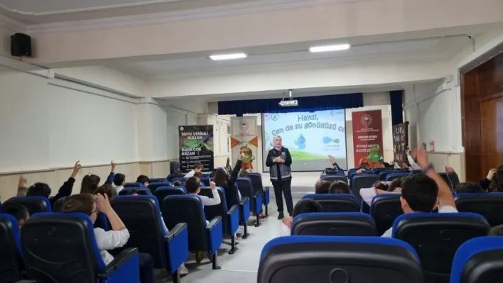 Bilecik'te öğrencilere su verimliliği eğitimi verildi