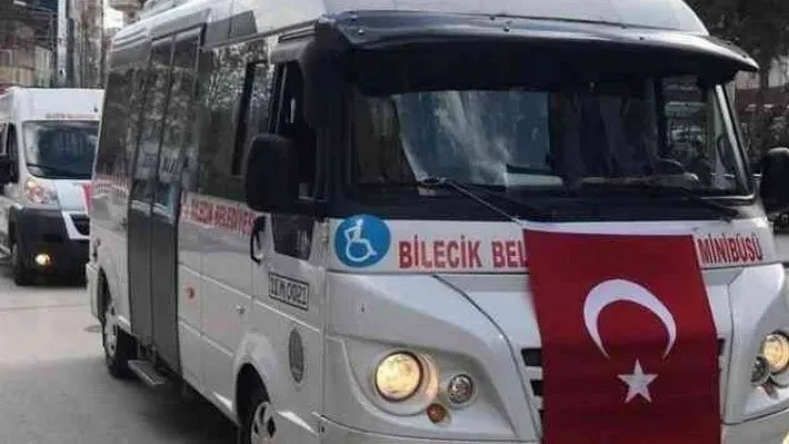 Bilecik'te şehir içi dolmuş ücretlerine zam yapıldı