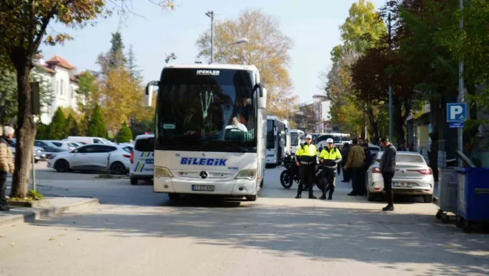 Bilecik'te sürücülerin tepkisine sebep olan uygulama