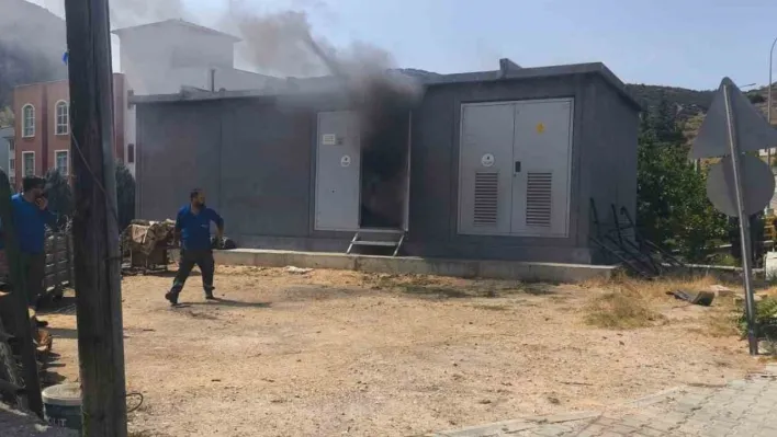 Bilecik'te trafo yangını korkuttu