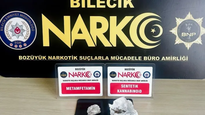 Bilecik'te uyuşturucu operasyonu: 1 şüpheli yakalandı