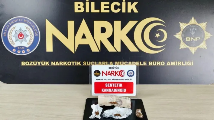 Bilecik'te uyuşturucu operasyonu: 2 şüpheli yakalandı